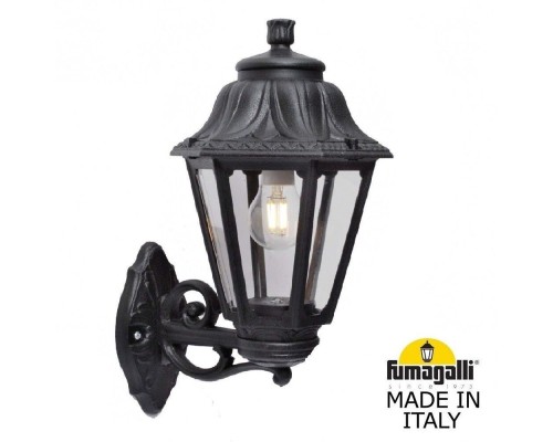 Настенный фонарь уличный Anna E22.131.000.AXF1R Fumagalli