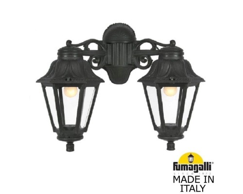 Настенный фонарь уличный Anna E22.141.000.AXF1RDN Fumagalli