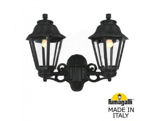 Настенный фонарь уличный Anna E22.141.000.AXF1R Fumagalli