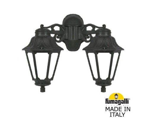 Настенный фонарь уличный Anna E22.141.000.AYF1RDN Fumagalli