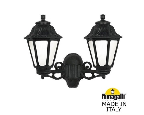 Настенный фонарь уличный Anna E22.141.000.AYF1R Fumagalli