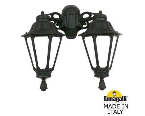 Настенный фонарь уличный Rut E26.141.000.AXF1RDN Fumagalli