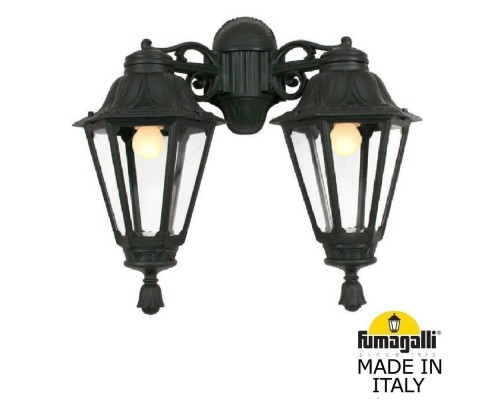 Настенный фонарь уличный Rut E26.141.000.AYF1RDN Fumagalli