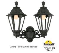 Настенный фонарь уличный Rut E26.141.000.BXF1R Fumagalli