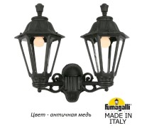 Настенный фонарь уличный Rut E26.141.000.VXF1R Fumagalli