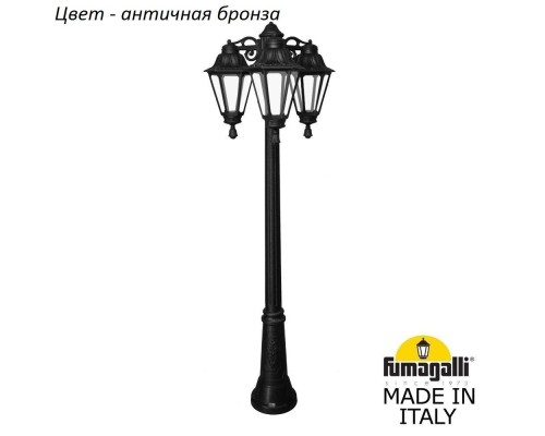 Наземный фонарь Rut E26.156.S30.BXF1RDN Fumagalli