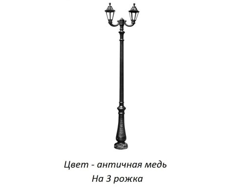 Наземный фонарь RUT E26.202.R30.VXF1R Fumagalli