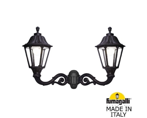 Настенный фонарь уличный Noemi E35.181.000.AXH27 Fumagalli