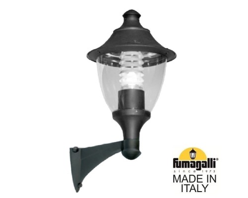 Настенный фонарь уличный Gino F50.254.000.AXE27 Fumagalli