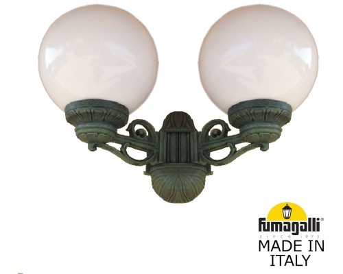 Настенный фонарь уличный GLOBE 250 G25.141.000.VYF1R Fumagalli