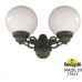 Настенный фонарь уличный GLOBE 250 G25.141.000.VYF1R Fumagalli