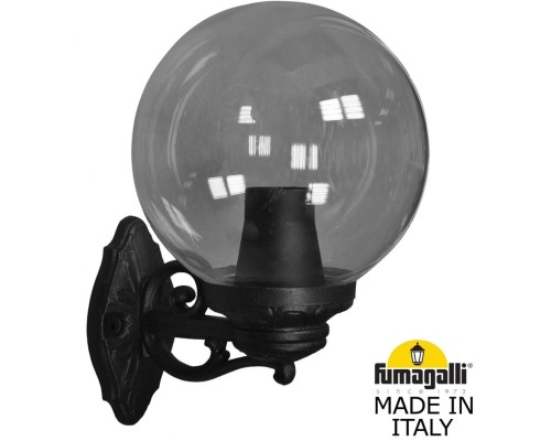 Настенный фонарь уличный GLOBE 300 G30.131.000.AZF1R Fumagalli
