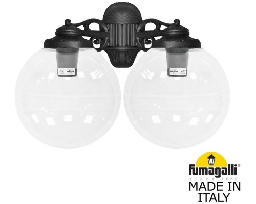 Настенный фонарь уличный GLOBE 300 G30.141.000.AXF1RDN Fumagalli