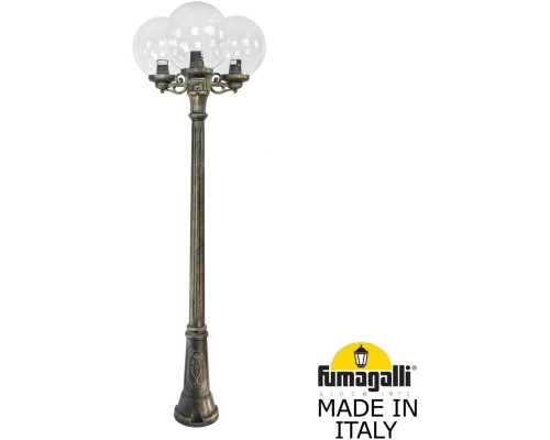 Наземный фонарь GLOBE 300 G30.156.S30.BXF1R Fumagalli