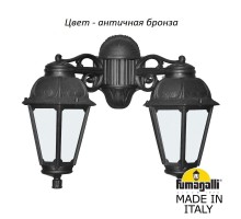 Настенный фонарь уличный Saba K22.141.000.BYF1RDN Fumagalli