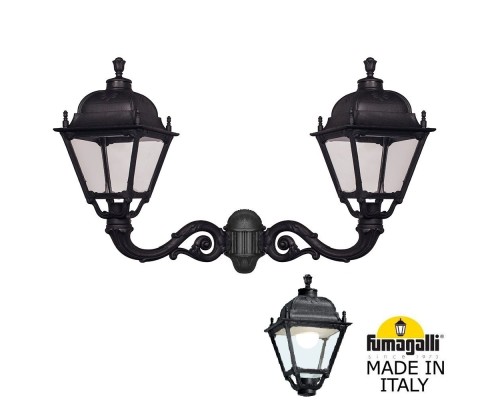 Настенный фонарь уличный Simon U33.181.000.AXH27 Fumagalli