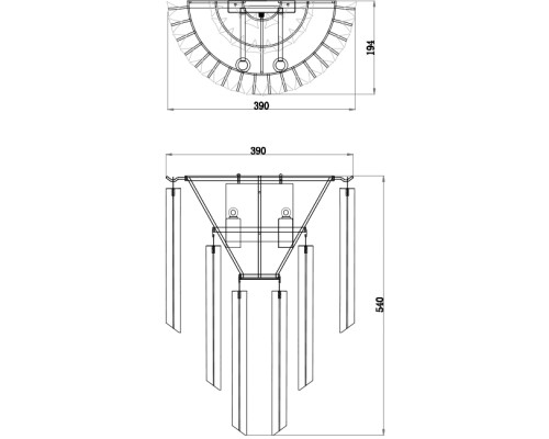 Бра  20MB3399-2 Garda Decor