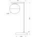 Интерьерная настольная лампа  22-88228 Garda Decor