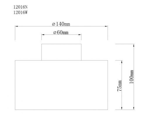 Точечный светильник Jenny 12016W Globo