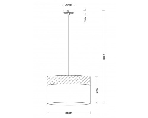 Подвесной светильник Chipsy 15221H Globo