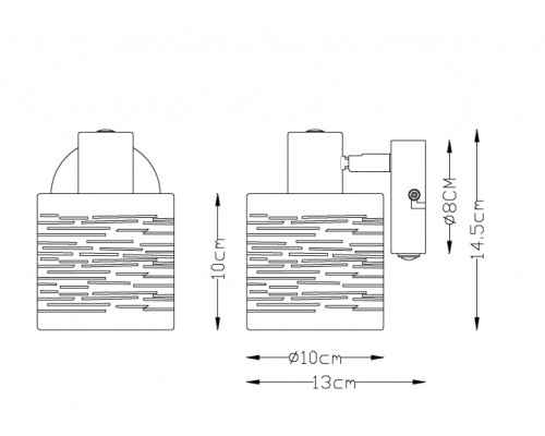 Бра Tunno 15342-1 Globo