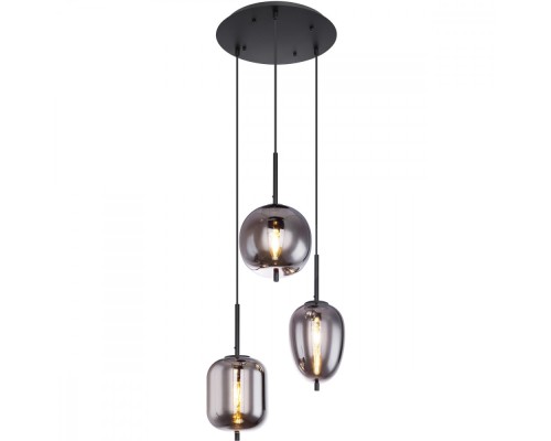 Подвесной светильник Blacky 15345-3 Globo