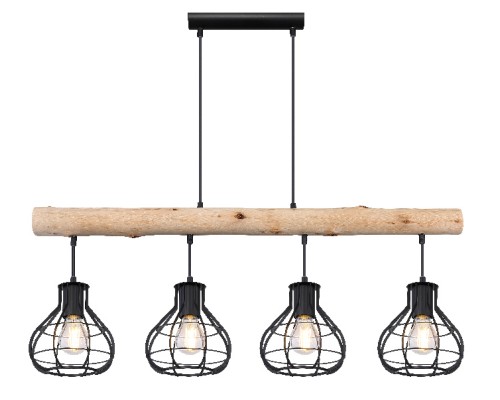 Подвесной светильник Clastra 15388-4H Globo