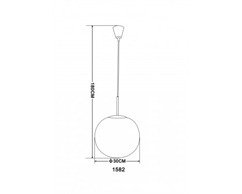 Подвесной светильник Balla 1582 Globo