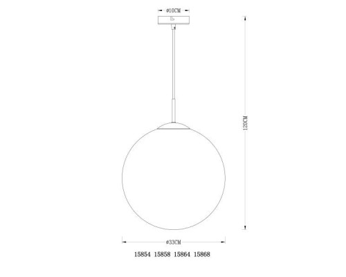 Подвесной светильник Varus 15858 Globo