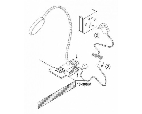 Интерьерная настольная лампа Pegasi 24103K Globo