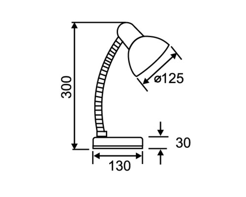 Офисная настольная лампа Carbon 24893 Globo