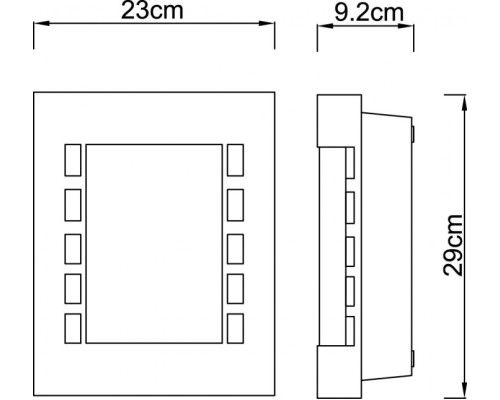 Настенный светильник уличный Orlando 3156 Globo