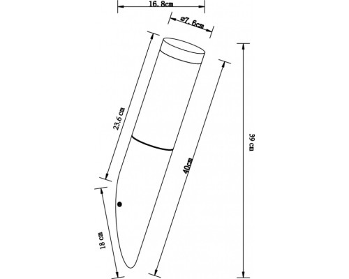 Настенный светильник уличный Boston Led 3157LED Globo