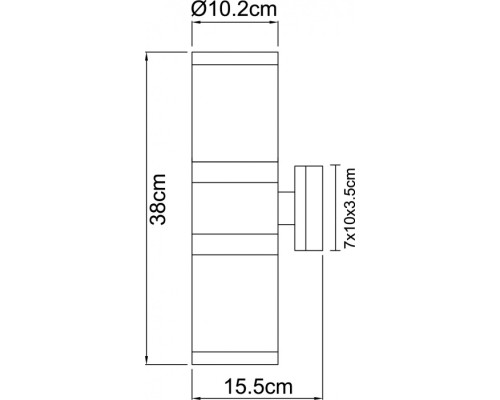 Настенный светильник уличный Xeloo 32014-2 Globo