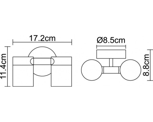 Архитектурная подсветка Style 3207-2L Globo