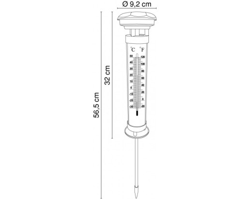 Наземный светильник Solar 33275 Globo