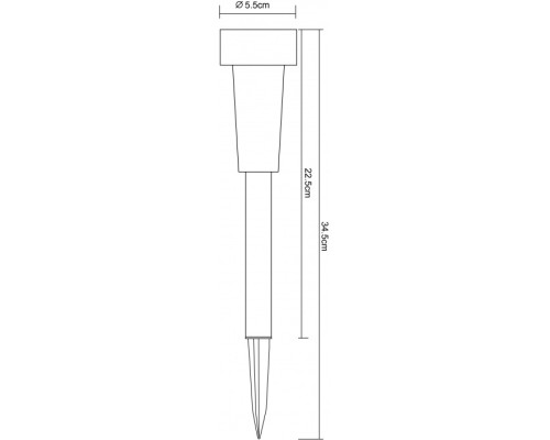 Грунтовый светильник Solar 33553-24 Globo