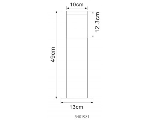 Наземный светильник Lalli 34019S1 Globo