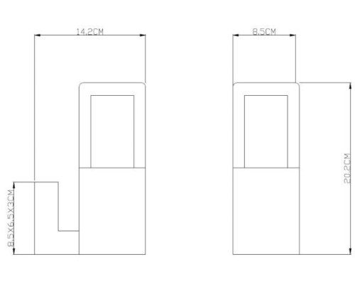 Настенный светильник уличный Dalia 34575W Globo