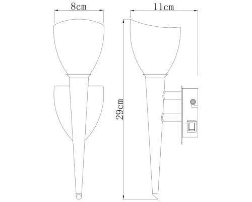 Бра Siena 4410-1N Globo