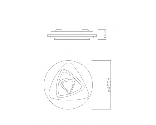 Потолочный светильник Sabatino 48012-46 Globo