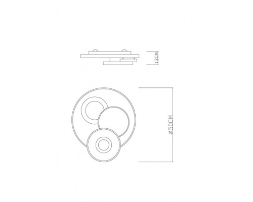 Потолочная люстра Flavetto 48271-48 Globo