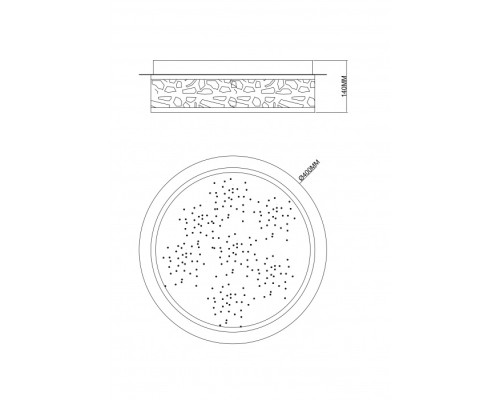 Потолочная люстра Potti 49367-24D Globo