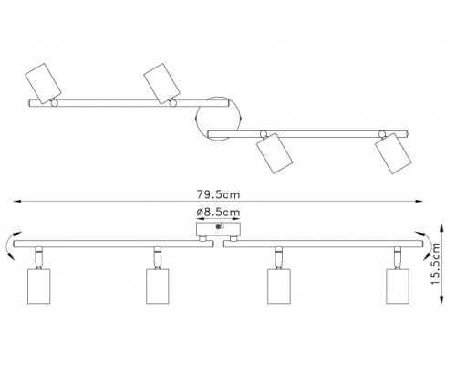 Спот Martha 54008-4 Globo