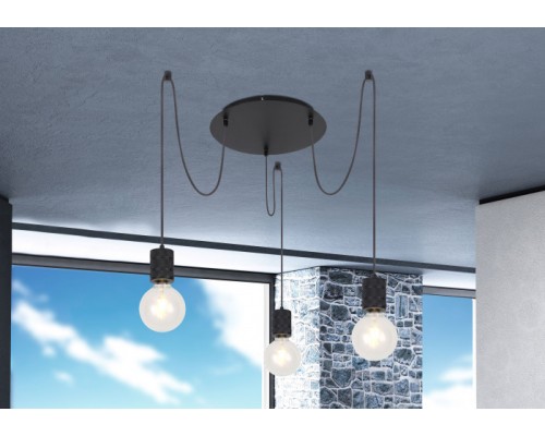 Подвесной светильник Hermine 54030-3H Globo