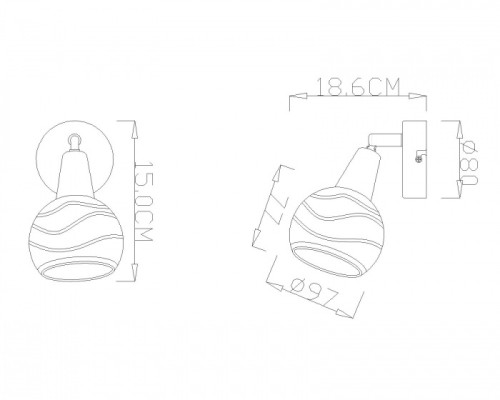 Спот Roman 54348-1 Globo