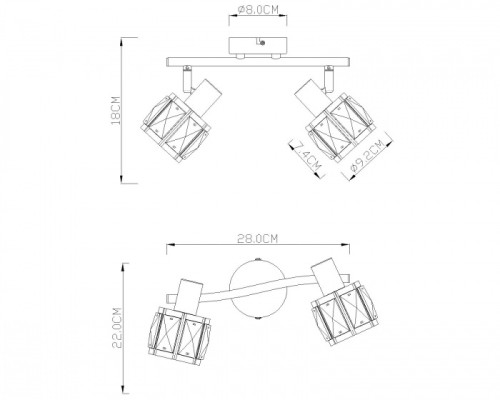 Спот Kris 54356-2 Globo