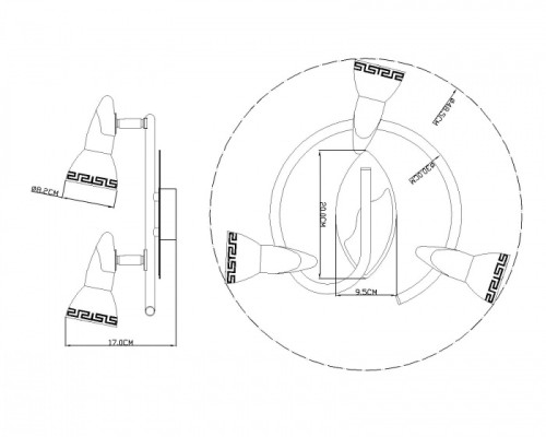 Спот Novara 5449-3 Globo