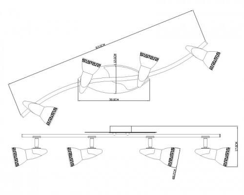 Спот Novara 5449-4 Globo