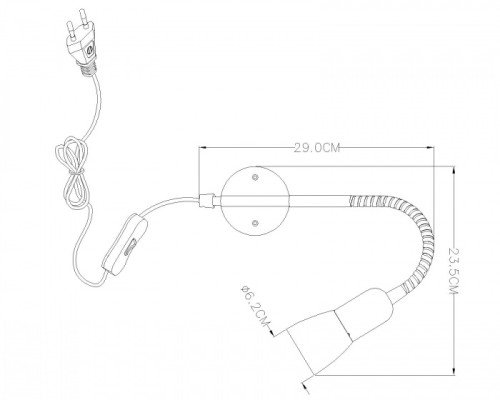 Спот Cathy 5453-1W Globo